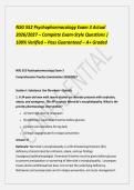 NSG 552 Psychopharmacology Exam 3 Actual 2026 QUESTIONS AND CORRECT ANSWERS&period;pdf