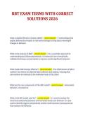 RBT EXAM TERMS WITH CORRECT&NewLine;SOLUTIONS 2026
