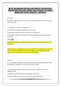 INTUIT QUICKBOOKS CERTIFIED USER DESKTOP CERTIFICATION &vert; VERIFIED QUESTIONS AND CORRECT WELL DETAILED SOLUTIONS &vert; BRAND NEW UPDATE 2026&sol;2027 &vert; GRADED A&plus;