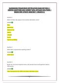 QUICKBOOKS PROADVISOR CERTIFICATION SECTION 2&vert; VERIFIED QUESTIONS AND CORRECT WELL DETAILED SOLUTIONS &vert; BRAND NEW UPDATE 2026&sol;2027 &vert; GRADED A&plus;