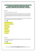 QUICKBOOKS PROADVISOR CERTIFICATION EXAM SECTION 4 &vert; VERIFIED QUESTIONS AND CORRECT WELL DETAILED SOLUTIONS &vert; BRAND NEW UPDATE 2026&sol;2027 &vert; GRADED A&plus;