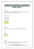 PASSENGER BUS CDL BUS ENDORSEMENT TEST &vert; VERIFIED QUESTIONS AND CORRECT WELL DETAILED SOLUTIONS &vert; BRAND NEW UPDATE 2026&sol;2027 &vert; GRADED A&plus;