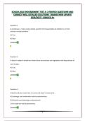 SCHOOL BUS ENDORSEMENT TEST C&vert; VERIFIED QUESTIONS AND CORRECT WELL DETAILED SOLUTIONS &vert; BRAND NEW UPDATE 2026&sol;2027 &vert; GRADED A&plus;