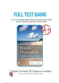 Test Bank for Health Promotion Throughout the Life Span&comma; 10th Edition by Edelman &vert; All Chapters Included