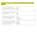 D312 study for exam 2&sol;3&quest; idk ACTUAL UPDATED QUESTIONS AND CORRECT &NewLine;ANSWERS 