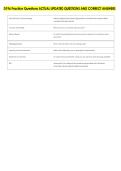 D196 Practice Questions ACTUAL UPDATED QUESTIONS AND CORRECT ANSWERS 