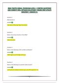 IMSA TRAFFIC SIGNAL TECHNICIAN EXAM BUNDLE  &vert; VERIFIED QUESTIONS AND CORRECT WELL DETAILED SOLUTIONS &vert; BRAND NEW UPDATE 2026&sol;2027 