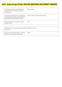 d196 - study set wgu ACTUAL UPDATED QUESTIONS AND CORRECT ANSWERS 