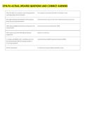 D196 PA ACTUAL UPDATED QUESTIONS AND CORRECT ANSWERS 