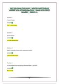 OCN ONCC EXAM STUDY GUIDE &vert; VERIFIED QUESTIONS AND CORRECT WELL DETAILED SOLUTIONS &vert; BRAND NEW UPDATE 2026&sol;2027 &vert; GRADED A&plus;