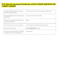 D196 Objective Assessment Final Review ACTUAL UPDATED QUESTIONS AND &NewLine;CORRECT ANSWERS 