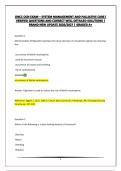 OCN ONCC EXAM &vert; VERIFIED QUESTIONS AND CORRECT WELL DETAILED SOLUTIONS &vert; BRAND NEW UPDATE 2026&sol;2027 &vert; GRADED A&plus;