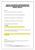 ONCC OCN EXAM PREP BUNDLE  &vert; VERIFIED QUESTIONS AND CORRECT WELL DETAILED SOLUTIONS &vert; BRAND NEW UPDATE 2026&sol;2027 