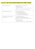 Comp 325 - FINAL ACTUAL UPDATED QUESTIONS AND CORRECT ANSWERS 