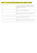 CEA 201 - Full ACTUAL UPDATED QUESTIONS AND CORRECT ANSWERS 