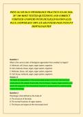 PHYS 261 HUMAN PHYSIOLOGY PRACTICE EXAM 2026-207 100 MOST TESTED QUESTIONS AND CORRECT VERIFIED ANSWERS WITH DETAILED RATIONALES PLUS ANSWER KEY 100&percnt; GUARANTEED PASS INSTANT DOWNLOAD PDF