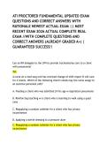 ATI PROCTORED FUNDAMENTAL UPDATED EXAM QUESTIONS AND CORRECT ANSWERS WITH RATIONALE NEWEST ACTUAL EXAM &vert;&vert; MOST RECENT EXAM 2026 ACTUAL COMPLETE REAL EXAM &sol;&sol;WITH COMPLETE QUESTIONS AND CORRECT ANSWERS &lpar;ALREADY GRADED A&plus;&rpar; &vert; GUARANTEED SUCCESS&excl;&excl;