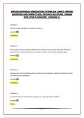 AMRT EXAM&vert;VERIFIED QUESTIONS AND CORRECT WELL DETAILED SOLUTIONS&vert;NEW UPDATE 2026&sol;2027&vert;GRADED A&plus;