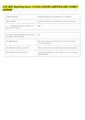 COB 300D-Marketing Exam 3 ACTUAL UPDATED QUESTIONS AND CORRECT &NewLine;ANSWERS 