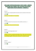 IICRC AMRT EXAM STUDY GUIDE&vert;VERIFIED QUESTIONS AND CORRECT WELL DETAILED SOLUTIONS&vert;NEW UPDATE 2026&sol;2027&vert;GRADED A&plus;