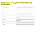 COB 300 Final Operations Zhong ACTUAL UPDATED QUESTIONS AND &NewLine;CORRECT ANSWERS 