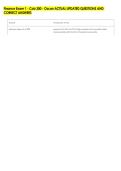 Finance Exam 1 - Cob 300 - Ozcan ACTUAL UPDATED QUESTIONS AND &NewLine;CORRECT ANSWERS 