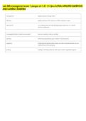 cob 300 managemet exam 1 pargas ch 1&comma;4&comma;11&comma;14 jmu ACTUAL UPDATED QUESTIONS &NewLine;AND CORRECT ANSWERS 