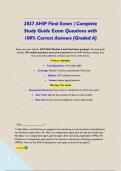 2027 AHIP Final Exam &vert; Complete Study Guide Exam Questions with 100&percnt; Correct Answers &lpar;Graded A&rpar;&NewLine;