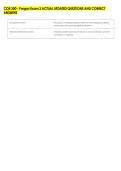 COB 300 - Pargas Exam 3 ACTUAL UPDATED QUESTIONS AND CORRECT &NewLine;ANSWERS 