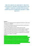 MRL3702 LABOUR LAW ASSIGNMENT 1 PRACTICE EXAM 2026-2027 100 MOST TESTED QUESTIONS AND CORRECT VERIFIED ANSWERS WITH DETAILED RATIONALES PLUS ANSWER KEY GRADED A&plus; MOST RECENT&excl;&excl;&excl;