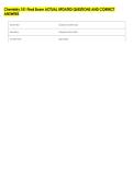 Chemistry 151 Final Exam ACTUAL UPDATED QUESTIONS AND CORRECT &NewLine;ANSWERS 