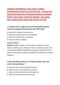 NURSING FUNDAMENTALS FINAL EXAM&colon; ULTIMATE COMPREHENSIVE PRACTICE QUESTION BANK &ndash; 230 MULTIPLE-CHOICE QUESTIONS WITH DETAILED RATIONALES&comma; COVERING PATIENT CARE&comma; SAFETY&comma; INFECTION CONTROL&comma; VITAL SIGNS&comma; ADLS&comma; LEGAL&sol;ETHICAL ISSUES&comma; AND END-OF-LIFE CARE