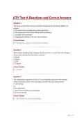 JLTV Test A Questions and Correct Answers&period;
