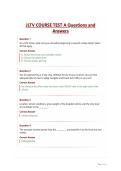 JLTV COURSE TEST A Questions and Answers&period;