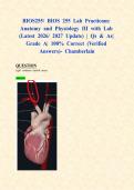 BIOS255&sol; BIOS 255 Lab Practicum&colon; Anatomy and Physiology III with Lab &lpar;Latest 2026&sol; 2027 Update&rpar; &vert; Qs & As&vert; Grade A&vert; 100&percnt; Correct &lpar;Verified Answers&rpar;- Chamberlain