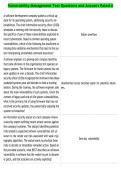 Vulnerability Management Test Questions and Answers Rated A