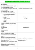 HVAC Study Questions with Answers Graded A&plus;
