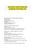 PRSA APR Advanced Questions & Answers &vert; Exam Prep 2025&ndash;2026