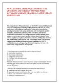 NGWA GENERAL DRILLING EXAM 300 ACTUAL &NewLine;QUESTIONS AND CORRECT ANSWERS WITH &NewLine;RATIONALE ALREADY GRADED A&plus; LATEST UPDATE &NewLine;ASSURED PASS 