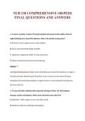 NUR 230 EXAM Bundle &vert; 2027 Update with complete solutions&period;