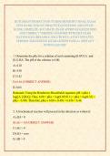 RUTGERS INTRODUCTION TO BIOCHEMISTRY FINAL EXAM TEST BANK 2026&sol;2027 PRACTICE QUESTIONS AND STUDY GUIDE COMPLETE ACCURATE EXAM APPROVED QUESTIONS AND CORRECT VERIFIED ANSWERS WITH DETAILED RATIONALES &lpar;RELIABLE SOLUTIONS&rpar; LATEST UPDATED VERSION 2026 EDITION