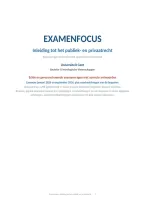 Examenfocus 1ste bachelor Criminologie &vert; UGent &vert; 1ste semester