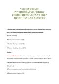 NSG 552 EXAM Bundle &vert; 2027 Update with complete solutions&period;