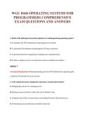 WGU D446 EXAM Bundle &vert; 2027 Update with complete solutions&period;