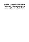 BSN Nursing Exam & HESI Bundle &vert; BSN 225&comma; 246&comma; 266&comma; 315&comma; 445 &vert; Sherpath&comma; HESI & Study Guides