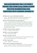AQA GCSE BIOLOGY 8461&lowbar;1H PAPER 1 HIGHER TIER PAPER & MARK SCHEME PRACTICE EXAMINATION 2026 QUESTIONS&period;pdf&NewLine;&NewLine;