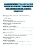 AQA GCSE BIOLOGY 8461&lowbar;1H PAPER 1 HIGHER TIER PRACTICE EXAMINATION 2026 QUESTIONS WITH ANSWERS GRADED&period;pdf&NewLine;&NewLine;
