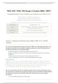 NSG552 EXAM 2 PSYCHOPHARMACOLOGY 2026&sol;2027 &vert; Wilkes University 100 Q&A with Rationales &vert; Pass Guaranteed - A&plus; Graded&NewLine;&NewLine;