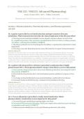 NSG533 EXAM 1 2026&sol;2027 &vert; Advanced Pharmacology Wilkes University &vert; Verified Q&A with Rationales &vert; Pass Guaranteed - A&plus; Graded&NewLine;&NewLine;