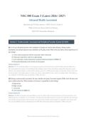 NSG500 EXAMS 1-3 STUDY BUNDLE 2026&sol;2027 &vert; Advanced Health Assessment Wilkes University &vert; Complete Review with Verified Q&A &vert; Pass Guaranteed - A&plus; Graded